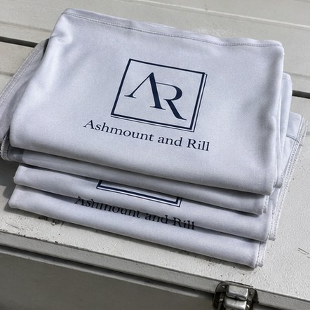 Customized neck gaiters for ski areas and winter events